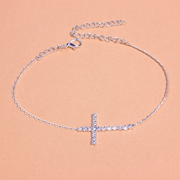 Cross Anklet