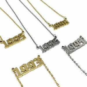 BIRTHYEAR NECKLACES